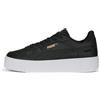 PUMA Women Carina Street Scarpe da ginnastica, Black Rose Gold White Metallic, 42.5 EU