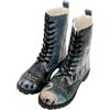 DOGO Women Vegan Leather Navy Long Boots - With Elegance Design