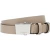 LIEBESKIND BERLIN Pelle cintura in vita Chudy Small Pebble Belt S 2,5 CM W110 Stone beige
