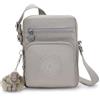 Kipling Borsa a tracolla Gunne, Grigio Grigio, 6.25''L x 8.75''H x 2.25''D