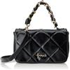 NAEMI Schultertasche Im Metallic-Look, Borsa a Tracolla Donna, Taglia Unica