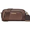 Geox D Graisy F A, Borsa Donna, Marrone Scuro