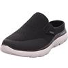 Skechers Uomo Summits Vindicator Scarpe da ginnastica, Black Textile/ Trim, 43 EU