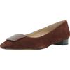 Geox D Giselda15, Balletto Piatto Donna, Marrone, 36 EU