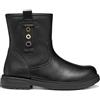 Geox J Eclair Girl, Stivale alla Caviglia, Nero, 26 EU