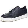 Vionic Carter, Scarpe da Ginnastica Uomo, Pelle Camoscio Blu Navy Blaze, 44.5 EU Larga
