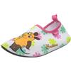 Playshoes Scarpe A Piedi Nudi, Scarpe A Piedi Nudi Unisex - Bambini e ragazzi, Bianco/Rosa Die Maus, 20/21 EU