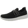 Clarks Mocassini da Donna Ezera Run, Nero Nero Combo, 39.5 EU