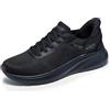 Skechers Uomo Bobs Squad Chaos Solid Step Slip-in ALLENATRICE