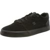 DC Shoes Scarpe da Ginnastica da Uomo Hyde-Leather, Nero, 44 EU