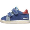 Falcotto KINER VL Suede/Calf SPAZZ. Azure-New Granata