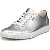 ECCO Sneaker Soft 7 Donna, Argento Metallizzato, 9/9.5 UK