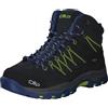 CMP Kids Rigel Mid Trekking Shoes Wp, Scarpe da trekking Unisex - Bambini e ragazzi, B Blue Electric 38NL, 31 EU