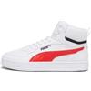 PUMA Unisex Caven 2.0 Mid Scarpe da ginnastica, Puma White Puma Black Alpine Snow Warm White Gold, 41 EU