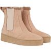 Tommy Hilfiger Essential Chelsea Warmbootie Fw0fw07661 - Stivale basso da donna, Beige Merino, 37 EU