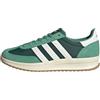 adidas Uomo Run 70S 2.0 Shoes, Collegiate Green/Core White/Semi Court Green, 42 EU