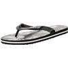 Heybrid Honolulu, Unisex Honolulu, Flipflop, Nero/Grigio, 38 EU