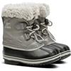 Sorel Yoot Pac Nylon WP, Stivali da Neve Impermeabili Unisex - Bambini e ragazzi, Grigio (Quarry/Dove 111), 34 EU