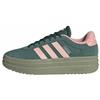 adidas Donna VL Court Bold Shoes, Collegiate Green/Haze Coral/Semi Frozen Turbo, 38 EU