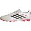 adidas Unisex - Adulto Copa Pure IV Club Firm Ground/Multi Ground Football Boots, Zero Met./Core Black/Lucid Red, 46 EU