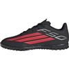 adidas Unisex - Bambini e Ragazzi F50 Club Turf Football Shoes Kids, Core Black/Lucid Red/Core Black, 30 EU