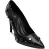 DKNY Mickel Studs-High Pump 100mm, Tacchi Alti Donna, Nero, 38.5 EU