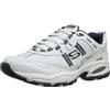Skechers Vigor 2.0 Serpentine, Men's Sneaker, Bianco Blu Marino., 45 EU