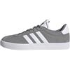 adidas Uomo Vl Court 3.0 Shoes, Grey Three / Cloud White / Cloud White, 39 1/3 EU