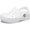 Crocs Unisex Bambino Baya Clog K Sabot, White, 28/29 EU