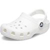 Crocs Classic Clog K, Zoccoli Unisex - Bambini e ragazzi, Bianco, 33/34 EU