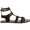 El Naturalista N5687 Bare Sandals, Sandali Bassi Donna, Nero, 36 EU Larga