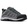 Columbia Women's Crestwood Trail Running Shoe, Graphite/Pacific Rim, Numeric_5 Wide