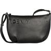 TOM TAILOR Denim Zephyra - Borsa a tracolla da donna, taglia media, Nero, Mittelgroß