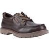 CAT Footwear Scarpe (Caterpillar) Colorado Moc Toe Low da Uomo, realizzate in Pelle Pieno Fiore, Soletta Resistente e Ammortizzata in Schiuma, Flessibili (Marrone Scuro) (9)