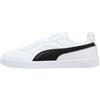 PUMA Club II Indoor JR Sneaker, Bianco Nero, 5.5 UK, Puma White Puma Black, 38.5 EU