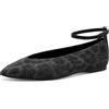 Tamaris Damen Ballerina Strap 1-22162-45, Donna, Grigio Leopardo, 38 EU