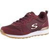Skechers Og 85 Goldn Gurl, Sneaker a Collo Basso Donna, Burgundy Suede Nylon Mesh Rose Gold Trim, 40 EU