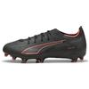 PUMA Ultra 6 PRO FG/AG - Scarpe da Calcio Unisex, Colore: Nero e Rosso, Numero 42, Puma Nero PUMA Rosso, 43 EU