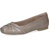 CAPRICE Ballerine da Donna in Pelle, Grigio (Stone per.Deer), 39 EU
