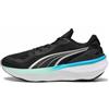 Puma Scarpe da Corsa Scend PRO Uomo Sneaker, Puma Nero Menta Melt Speed Blue, 36 EU