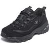 Skechers D'Lites Biggest Fan, Scarpe Donna, Nero Black 11930, 37 EU Larga