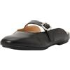 Fitflop Sandali Bassi da Donna Delicato con Fibbia in Cristallo Mary-Jane, Nero, 3 UK Narrow
