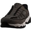Skechers Afterburn M. Fit Ridgeburn Slipper da Uomo, Marrone, 40 EU