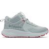 Columbia Konos TRS Outdry MidMid Rise - Scarponi da Trekking ed Escursionismo, da Donna, Grigio Ice Poppy Rosso, 36 EU