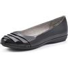 Cliffs BY White Mountain Clara - Scarpe Ballerine da Donna, Nero/Brevetto, 37 EU