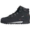 adidas Uomo Terrex Snowpitch Cold.RDY Hiking Shoes, Core Black/Core Black/Orange, 45 1/3 EU