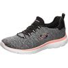 Skechers Donna Summits Quick Getaway Scarpe da ginnastica, Black Coral, 36.5 EU