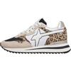 w6yz Yak-W.-Sneaker in Suede e Nylon-Bianco