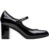Clarks Bayla Lily Womens Black Pat, 7.5