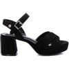 XTI Sandali 142359 Nero -Altezza Tacco 7 cm